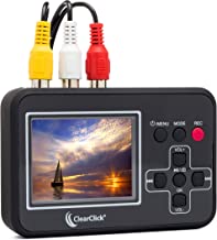 ClearClick Video to Digital Converter - Capture Video from VCR's, VHS Tapes, Hi8, Camcorder, DVD, Gaming Systems
