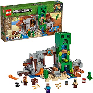 LEGO Minecraft The Creeper Mine 21155 Building Kit, New 2019 (834 Pieces)