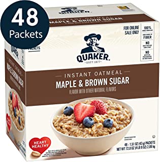 Best quaker instant oatmeal nutrition Reviews