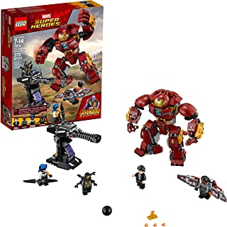 LEGO Marvel Super Heroes Avengers: Infinity War The Hulkbuster Smash-Up 76104 Building Kit features Proxima Midnight, Outrider, and Bruce Banner figures  (375 Pieces)