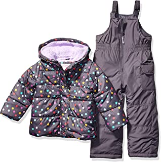 Girls' Heavyweight 2-Piece Skisuit Snowsuit