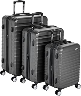 AmazonBasics Premium Hardside Spinner Luggage with Built-In TSA Lock