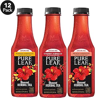 Pure Leaf, Herbals Variety Pack, 18.5 fl oz. bottles (12 Pack)