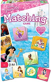 Wonder Forge Disney Princess Matching Game For Girls & Boys Age 3 To 5 - A Fun & Fast Princess Memory Game