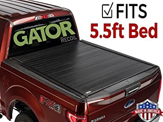 Gator (Fits) 2015-2019 Ford F150 5.5 Bed Recoil Retractable Tonneau Truck Bed Cover (G30373) (Matte) Made in The USA