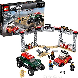 LEGO Speed Champions 1967 Mini Cooper S Rally and 2018 MINI John Cooper Works Buggy 75894 Building Kit, 2019 (481 Pieces)