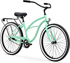 sixthreezero Around The Block Women's Beach Cruiser Bicycle or Electric Bike, 24-Inch and 26-Inch