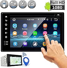 Double DIN Android Stereo Receiver - Car Head Unit System w/ Rear View Backup Camera Support, 6 Inch Touchscreen LCD, 3G WiFi, Bluetooth, CD DVD Player, GPS Navigation, USB, Radio - Pyle PLDNAND621