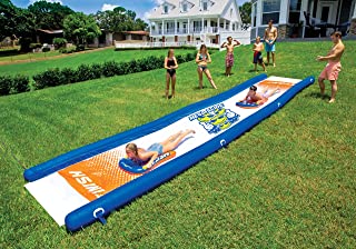 Wow World of Watersports Giant Backyard Waterslide, High Side Walls, Built in Sprinkler, 25 Feet x 6 Feet