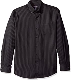 Men's Wrinkle Free Twill Long Sleeve Button Down Shirt